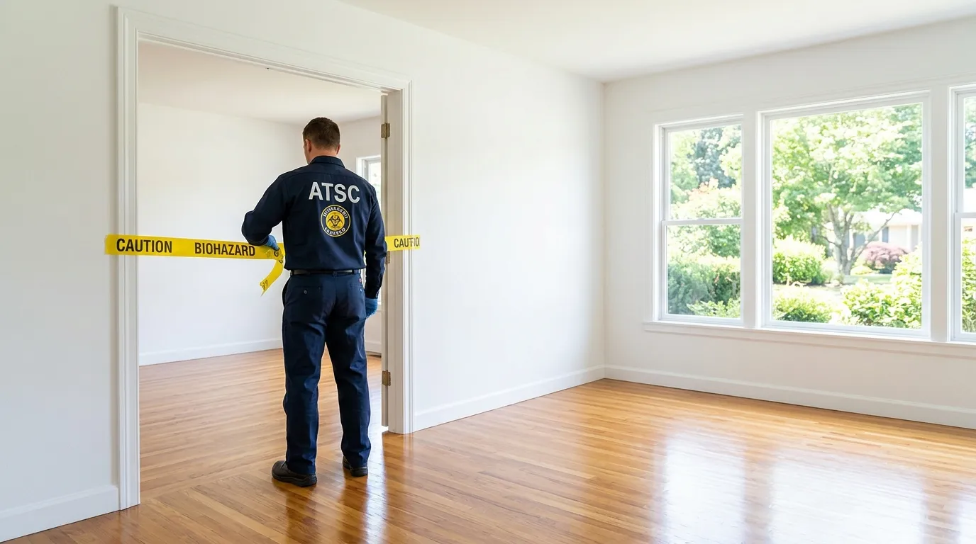 Certified biohazard cleanup crew performing Decomposition Cleanup in Noe Valley